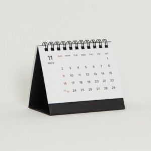 2025년 미니 탁상달력 캘린더 105x90mm 주문제작 대표이미지